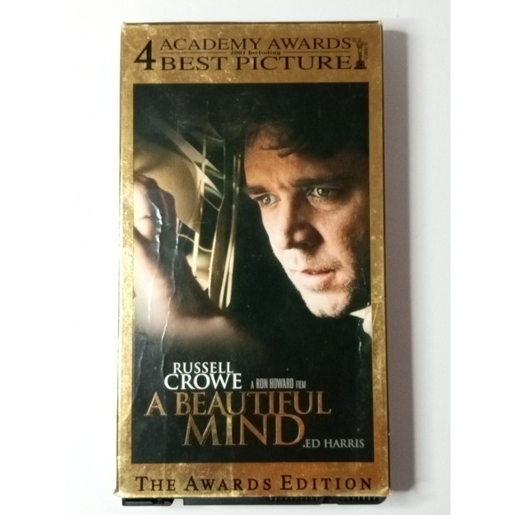 Other - A Beautiful Mind (VHS, 2002, Awards Edition)